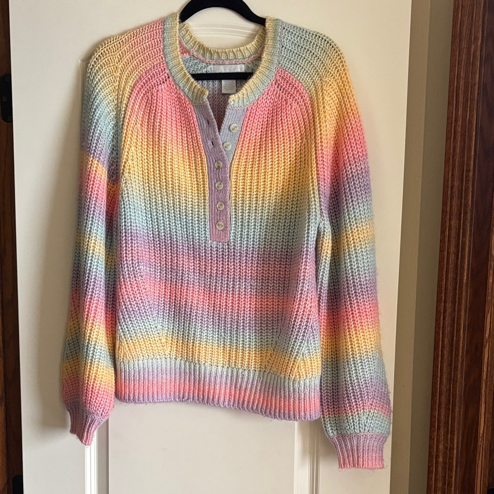 Design History Pastel Striped Sweater